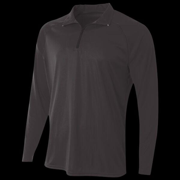Adult Daily Polyester Quarter-Zip Thumbnail