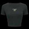 Ladies' Poly-Cotton Crop T-Shirt Thumbnail
