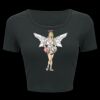 Ladies' Poly-Cotton Crop T-Shirt Thumbnail