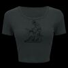 Ladies' Poly-Cotton Crop T-Shirt Thumbnail
