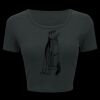 Ladies' Poly-Cotton Crop T-Shirt Thumbnail