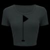 Ladies' Poly-Cotton Crop T-Shirt Thumbnail