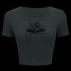 Ladies' Poly-Cotton Crop T-Shirt Thumbnail