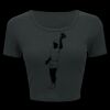 Ladies' Poly-Cotton Crop T-Shirt Thumbnail