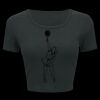 Ladies' Poly-Cotton Crop T-Shirt Thumbnail