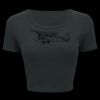 Ladies' Poly-Cotton Crop T-Shirt Thumbnail