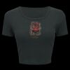 Ladies' Poly-Cotton Crop T-Shirt Thumbnail