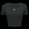 Ladies' Poly-Cotton Crop T-Shirt Thumbnail