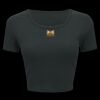 Ladies' Poly-Cotton Crop T-Shirt Thumbnail