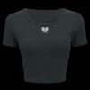 Ladies' Poly-Cotton Crop T-Shirt Thumbnail