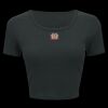 Ladies' Poly-Cotton Crop T-Shirt Thumbnail