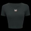 Ladies' Poly-Cotton Crop T-Shirt Thumbnail