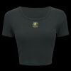Ladies' Poly-Cotton Crop T-Shirt Thumbnail