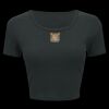 Ladies' Poly-Cotton Crop T-Shirt Thumbnail