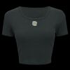 Ladies' Poly-Cotton Crop T-Shirt Thumbnail