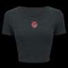 Ladies' Poly-Cotton Crop T-Shirt Thumbnail