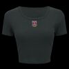 Ladies' Poly-Cotton Crop T-Shirt Thumbnail