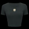 Ladies' Poly-Cotton Crop T-Shirt Thumbnail