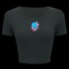 Ladies' Poly-Cotton Crop T-Shirt Thumbnail