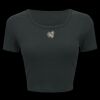 Ladies' Poly-Cotton Crop T-Shirt Thumbnail