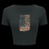 Ladies' Poly-Cotton Crop T-Shirt Thumbnail