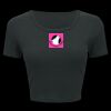 Ladies' Poly-Cotton Crop T-Shirt Thumbnail