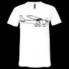 Unisex Jersey Short-Sleeve V-Neck T-Shirt Thumbnail