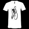 Unisex Jersey Short-Sleeve V-Neck T-Shirt Thumbnail