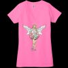 Ladies' Jersey Short-Sleeve Deep V-Neck T-Shirt Thumbnail