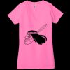 Ladies' Jersey Short-Sleeve Deep V-Neck T-Shirt Thumbnail