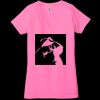 Ladies' Jersey Short-Sleeve Deep V-Neck T-Shirt Thumbnail