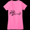 Ladies' Jersey Short-Sleeve Deep V-Neck T-Shirt Thumbnail