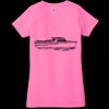 Ladies' Jersey Short-Sleeve Deep V-Neck T-Shirt Thumbnail