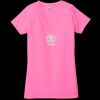 Ladies' Jersey Short-Sleeve Deep V-Neck T-Shirt Thumbnail